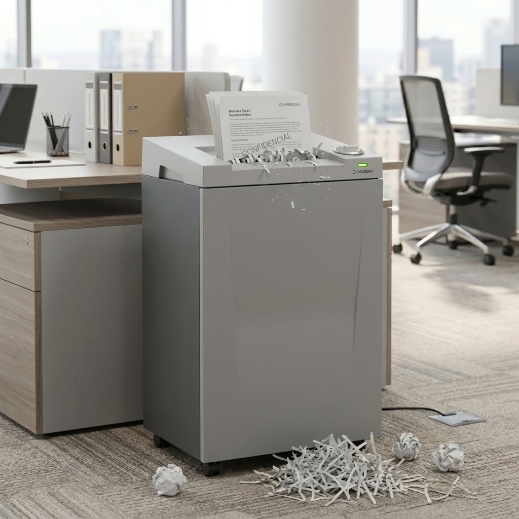 Trituradora De Papel EBA 824 S Tiras